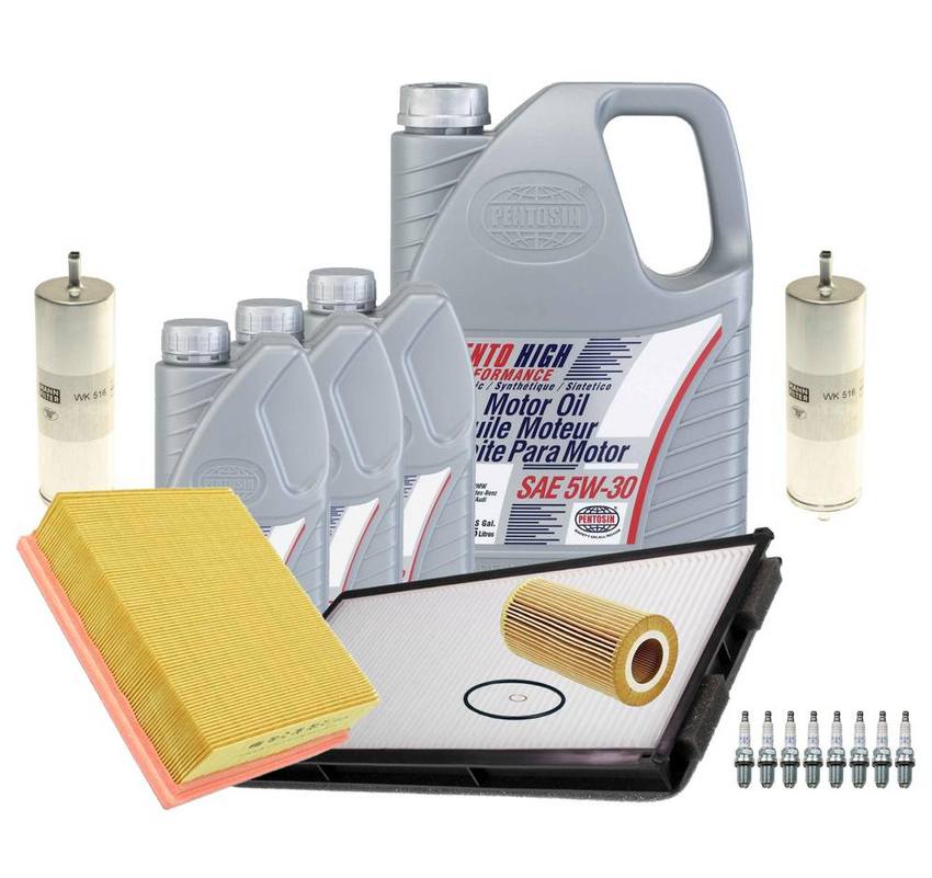 BMW Ignition Tune-Up Kit (5W-30) (8 Liter) (High Performance) 83212365946 - eEuroparts Kit 3086357KIT